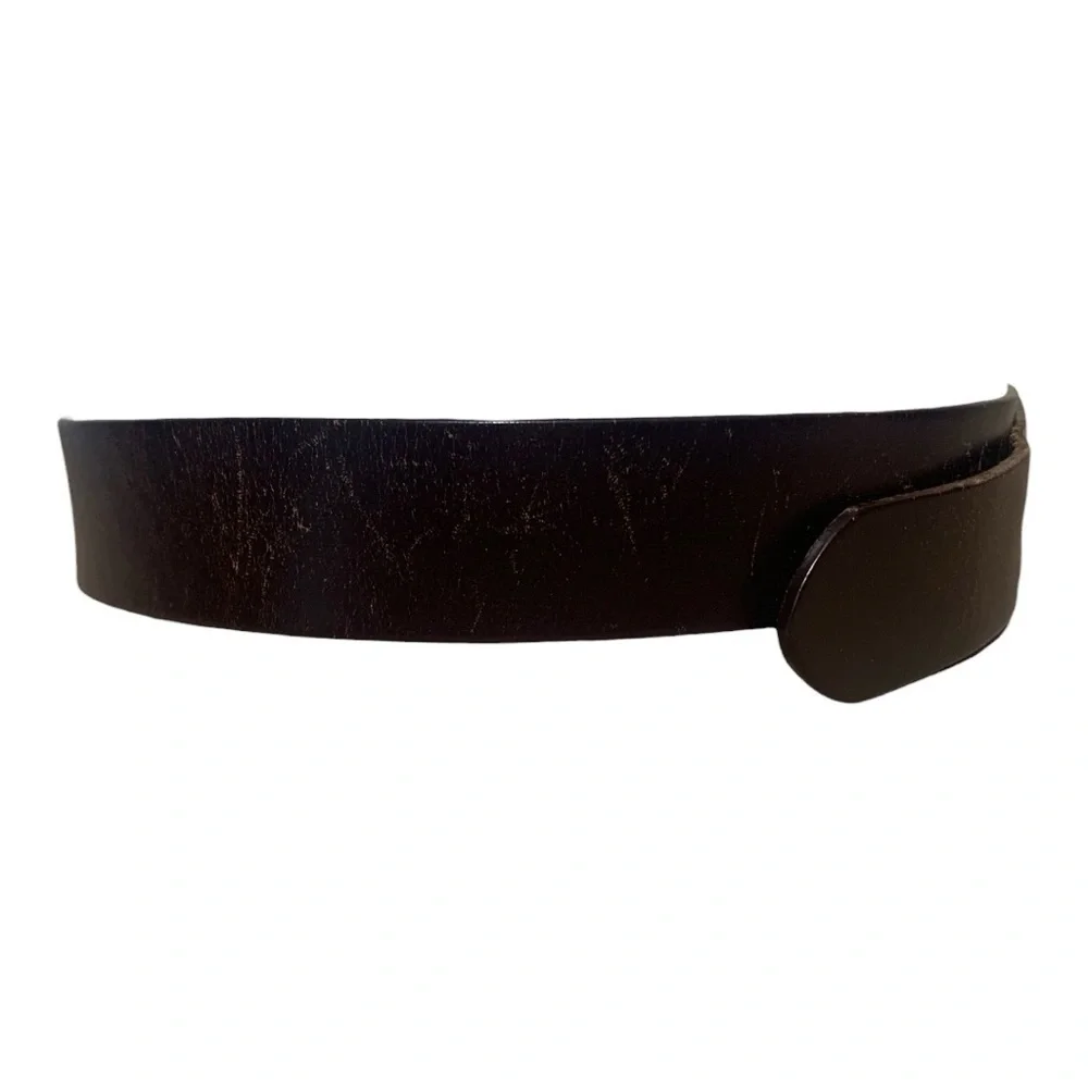 Men’s Brown Express Leather Belt Sz 38-40